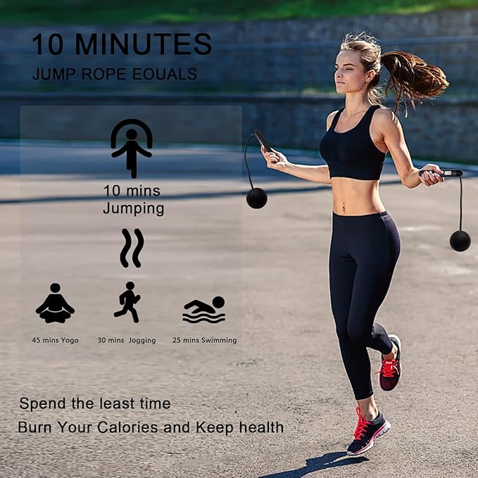 Smart Rope Skipping Cordless Ball Comes With Counter Fitness Home